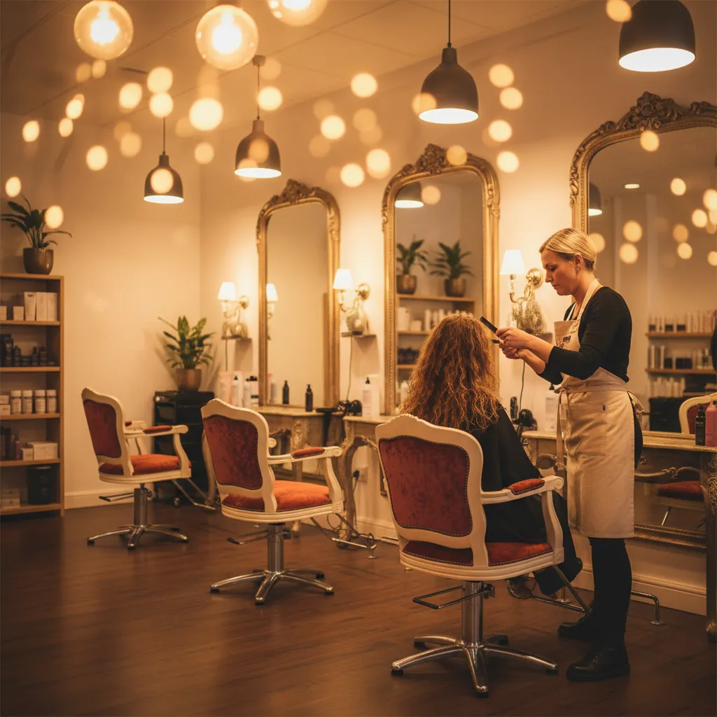 Sfeer in Natasja's salon Vianen